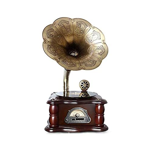 AURADO Tourne-Disque rétro, Gramophone, Mini phonographe rétro Tourne-Disque Vinyle sans Fil entièrement Automatique… - Les Beatles, Paul McCartney, John Lennon, RIngo Starr, George Harrison AURADO Tourne-Disque rétro, Gramophone, Mini phonographe rétro Tourne-Disque Vinyle sans Fil entièrement Automatique…