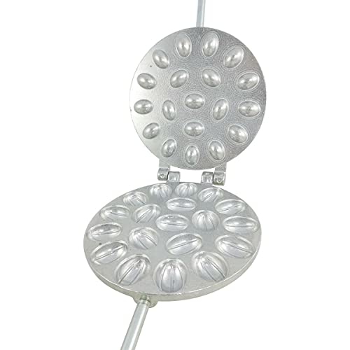 La biscottiera per ferratelle e neole di Bierre Store è un utensile essenziale per creare questi deliziosi dolci tipici italiani, ideale per le persone che amano la tradizione e la qualità, perfetta per le feste e le occasioni speciali