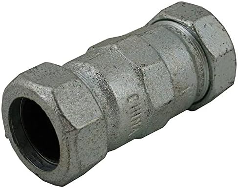 Jones Stephens C11100 1 Galvanized IPS Long Compression Coupling - N/A