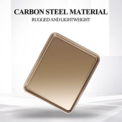 Usun Bakeware Nonstick Cookie Sheet 12.5X10.6In Baking Tray Carbon Steel Bakeware Sheet For Oven Easy Clean #TOP1