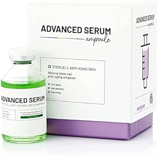 BRÜUN SC - Control Stem Cell Serum Ampoule - Micro Needling Korean Serum Booster for Face and Body to Use with and without Derma Pen Microneedling Skin Care Serum 1.18 fl.oz