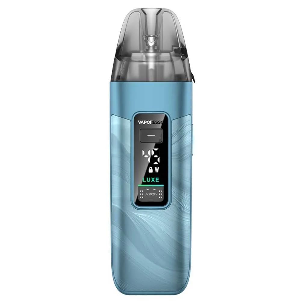 Vaporesso LUXE X3 – Pod System sin líquido y sin nicotina | Diseño compacto, potencia ajustable y tecnología COREX (Fluid Blue)