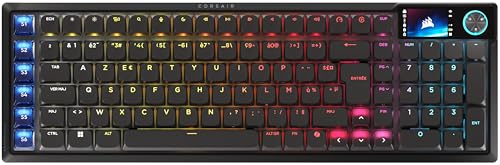 Clavier Gaming RGB Corsair Vanguard AIR 99 sans Fil pour Streamer et Joueur