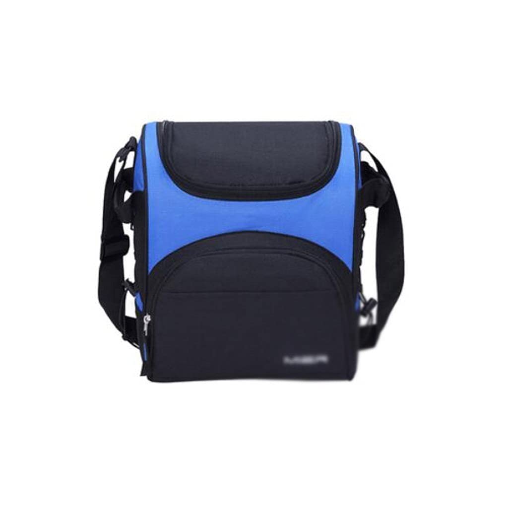 Borsa da Picnic Borsa da Picnic One Spalla Messenger Outdoor Picnic Zaino Grande capacità Pranzo Isolante Pacchetto Pocket Multifunzionale Design Tascabile Cestino da Picnic per (Color : A)
