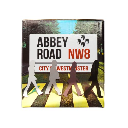 Tasse à thé/café avec couvercle Motif 4 Abbey Road - Les Beatles, Paul McCartney, John Lennon, RIngo Starr, George Harrison Tasse à thé/café avec couvercle Motif 4 Abbey Road – Image 3