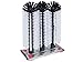 BÜMAG eG Cepillo profesional para lavar vasos con 3 columnas (24/24/24 cm) – con gran placa de aluminio – Cepillo para vasos – Cepillo para vasos