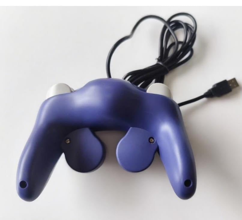 RUITROLIKER USB Wired Controller Gamepad für NGC PC/Mac Lila