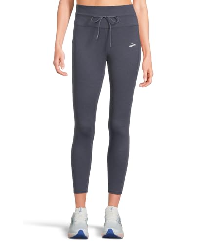 Brooks Womens Luxe Tight Heather Nightshadow XS (US 0-2) 24.5