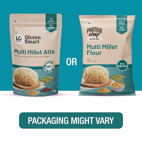Image of Lo Foods Gluten Free Multi Millet Atta 4Kg