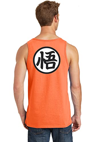 ALLNTRENDS Men's Tank Top Goku's Training Symbol Cool Gym Workout Top2
