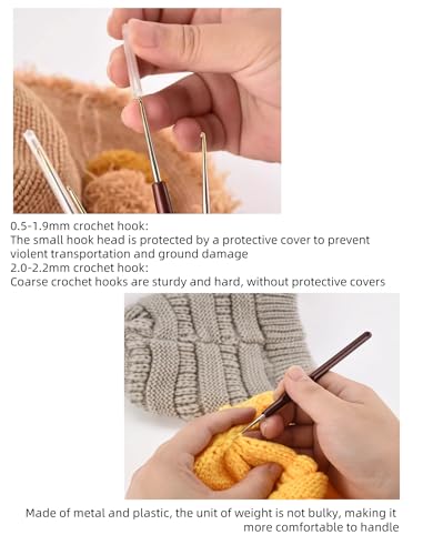 Recopilación de Ganchillos - los más vendidos. 23 Ganchillos marca HEEPDD (2)