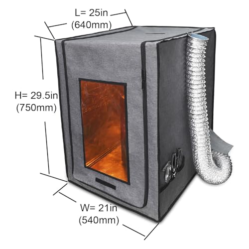 Multifunctional 3D Printer Enclosure Ventilation Eliminate Odors Tent Cover - Image 3