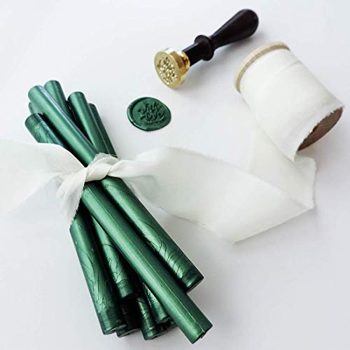 image for UNIQOOO Mailable Glue Gun Sealing Wax Sticks for Wax Seal Stamp - Meta