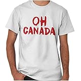Oh Canada National Anthem CAN Native Graphic T Shirt Men or Women White
