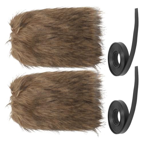 Calentadores de piernas de diseño envolvente ajustable estilo vikingo retro de poliéster