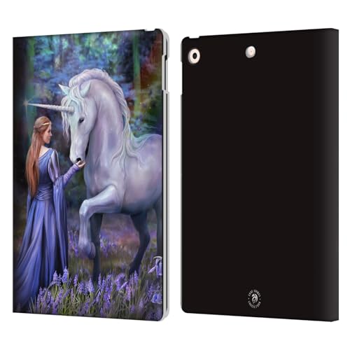 Protection iPad 10.2 Anne Stokes Jacinthe des Bois anti-choc avec fentes cartes