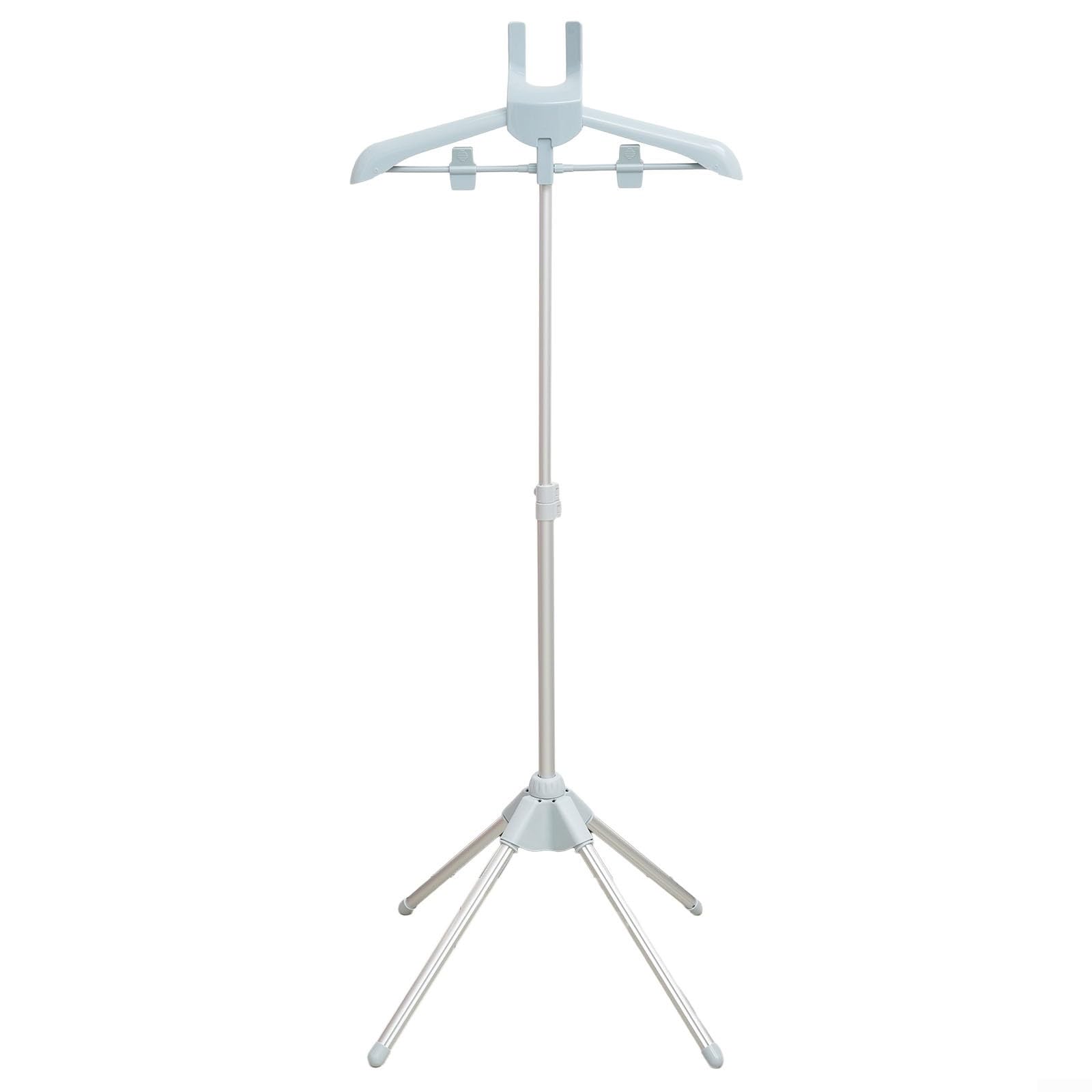 Appendiabiti portatile per piroscafo, girevole a 360 gradi, per stirare facilmente vari tipi di tessuto a casa (grigio)