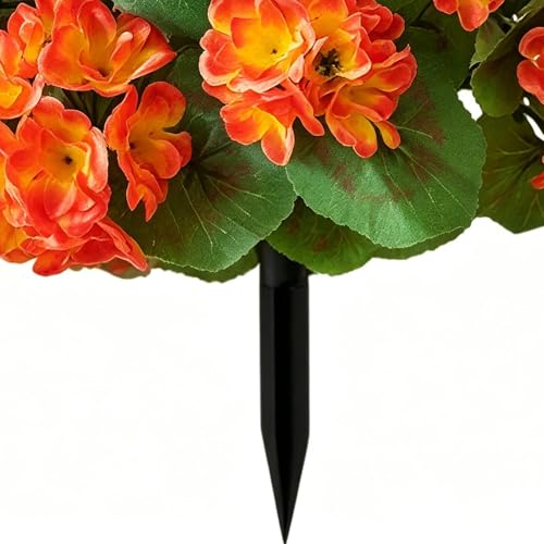 Flores artificiales de exterior para decorar balcones y terrazas 8