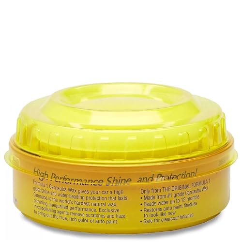 Formula 1 613762 Carnauba Paste Wax for Car & Bikes (340g)