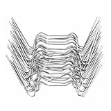 50個 ステンレススチール 温室 ガラスクリップ スプリングクランプ 錆びにくいホルダー 取り付け簡単 ガラス安定