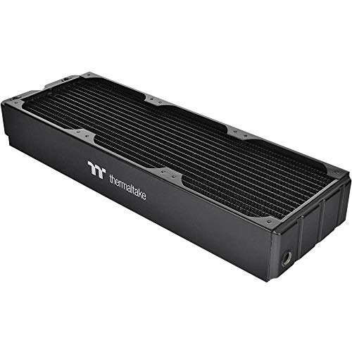 Radiador Thermaltake Pacific CL360 de cobre negro con tres paneles de 360 mm para refrigeración 4