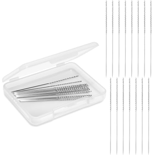 15 Pcs Snag Repair Tool Snag Nab It Tool 2.44 Inches Snag Needle Snag Repair Needle Essential for Knitwear Care & Fabric Maintenance