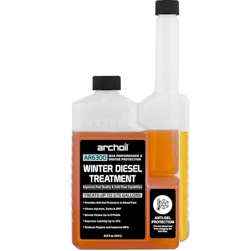 Archoil AR6300 Winter Diesel Treatment - Treats 275 Gallons - Additive for All Diesel Vehicles Includes Anti-Gel Protection