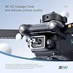 REHOBBKID-Mini-Drone-for-Kids-with-4K-Dual-Camera-S96-Foldable-WiFi-FPV-Live-Video-Drones-for-Adults-BeginnersAltitude-Hold-Headless-ModeOne-Key-StartLandingGesture-Control-RC-Quadcopter-with-Battery-