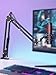 InnoGear Boom Arm Microphone Mic Stand for Blue Yeti HyperX QuadCast SoloCast Snowball Fifine Shure SM7B and other Mic, Medium
