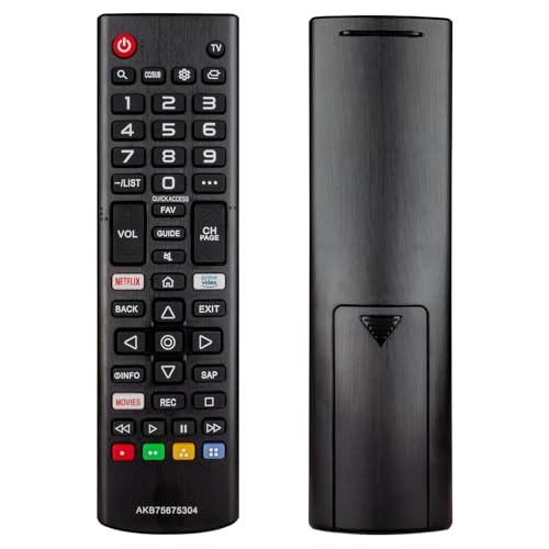 AKB75675304 TV Remote Control for L-G Tv Remote Replacement for L-G Remote Control for Smart Tv Compatible with All L-G TV Models 32LM5620BPUA 32LM570BPUA 32LM620BPUA 43LM5700PUA 43LM6300PUB