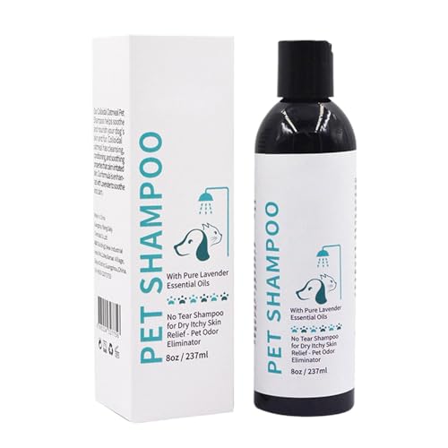 Champú y acondicionador hidratante para perros, control de cobertizo, champú y acondicionador para cachorros, champú nutritivo fragante para aseo de mascotas, suave para gatos, conejos y perros