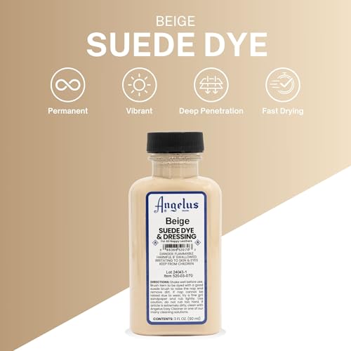 Angelus Suede Dye Beige