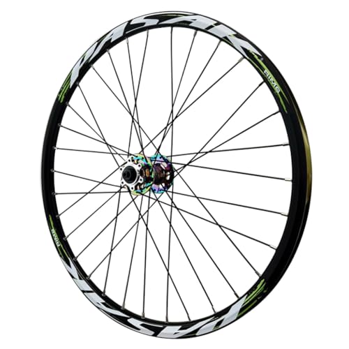 LPYDWZ MTB リアホイール 26 27.5 29 インチ、高強度アルミニウム合金リム クイックリリース 135mm ディスクブレーキ 32H マウンテン自転車ホイール ブラック 7-12 スピードホイール用(Front wheels,29 INCH)