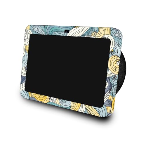 Image of Glossy Glitter Skin Compatible with Amazon Echo Show 8 (3rd Gen, 2023) - Turbulence - Premium 3M Vinyl Protective Wrap Decal Cover - Easy to Apply | Crafted in The USA by MightySkins