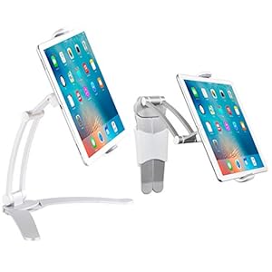 Callstel Soportes para Tablets (Informática) – iPad Soporte Mesa: Soporte de Mesa y Montaje en Pared para iPads y tabletas de hasta 12,9″ (Tableta Soporte Mesa, Tableta Soporte de Pared)