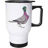 Azeeda 400ml 'Taube' Wiederverwendbarer Kaffee/Reise-Becher (MG00034302)