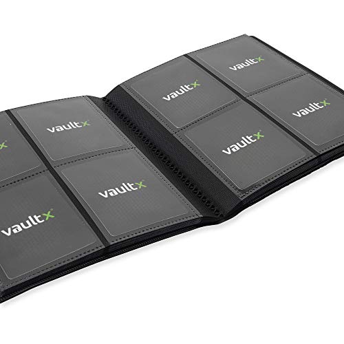 Vault X Binder - 4 Pocket Trading Card Album Folder - 160 Side Loading Pocket Binder For Tcg #TOP6