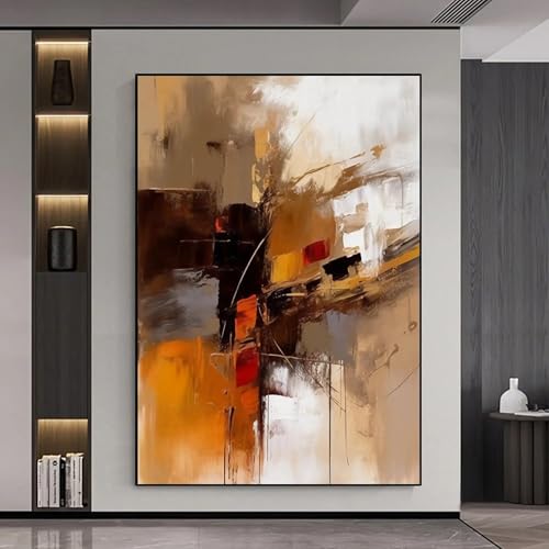 Peinture à l'huile abstraite de haute qualité avec texture riche