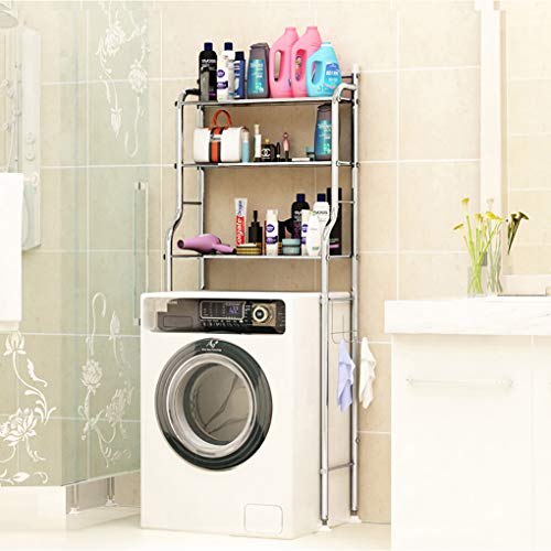 Boden Edelstahlregal Badezimmerregal Waschmaschine Toilettenregal Toilettenregal