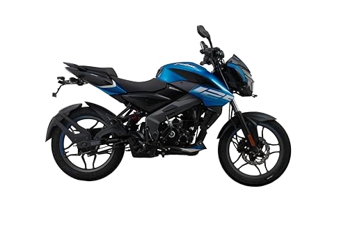 Image of Bajaj Pulsar Ns 125 Ug Motorcycle /Motorbike - Beach Blue - Ex-Showroom