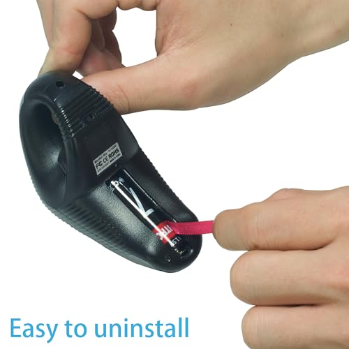 YUMQUA Y-10W 2.4 GHz Portable Finger Handheld Wireless USB Trackball Mouse for PC Laptop Mac Lovers - Thumbnail 5