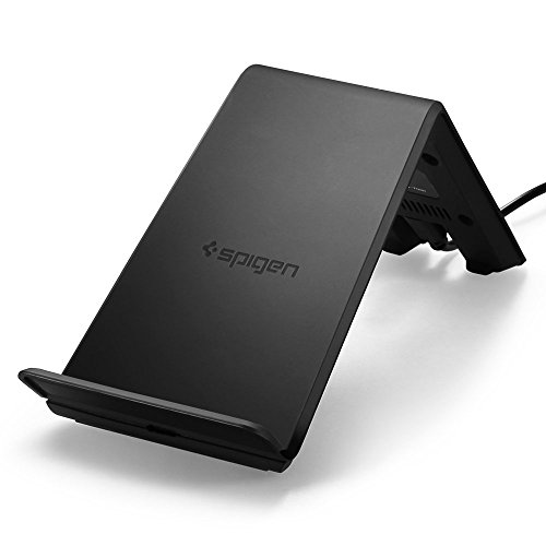 Spigen Wireless Charger Fast Qi Certified 10W Charging Pad Works with iPhone 11/11