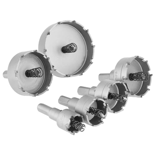 Set de 6 Brocas Sierra de Carburo 22-65mm para Metal miniatura 3