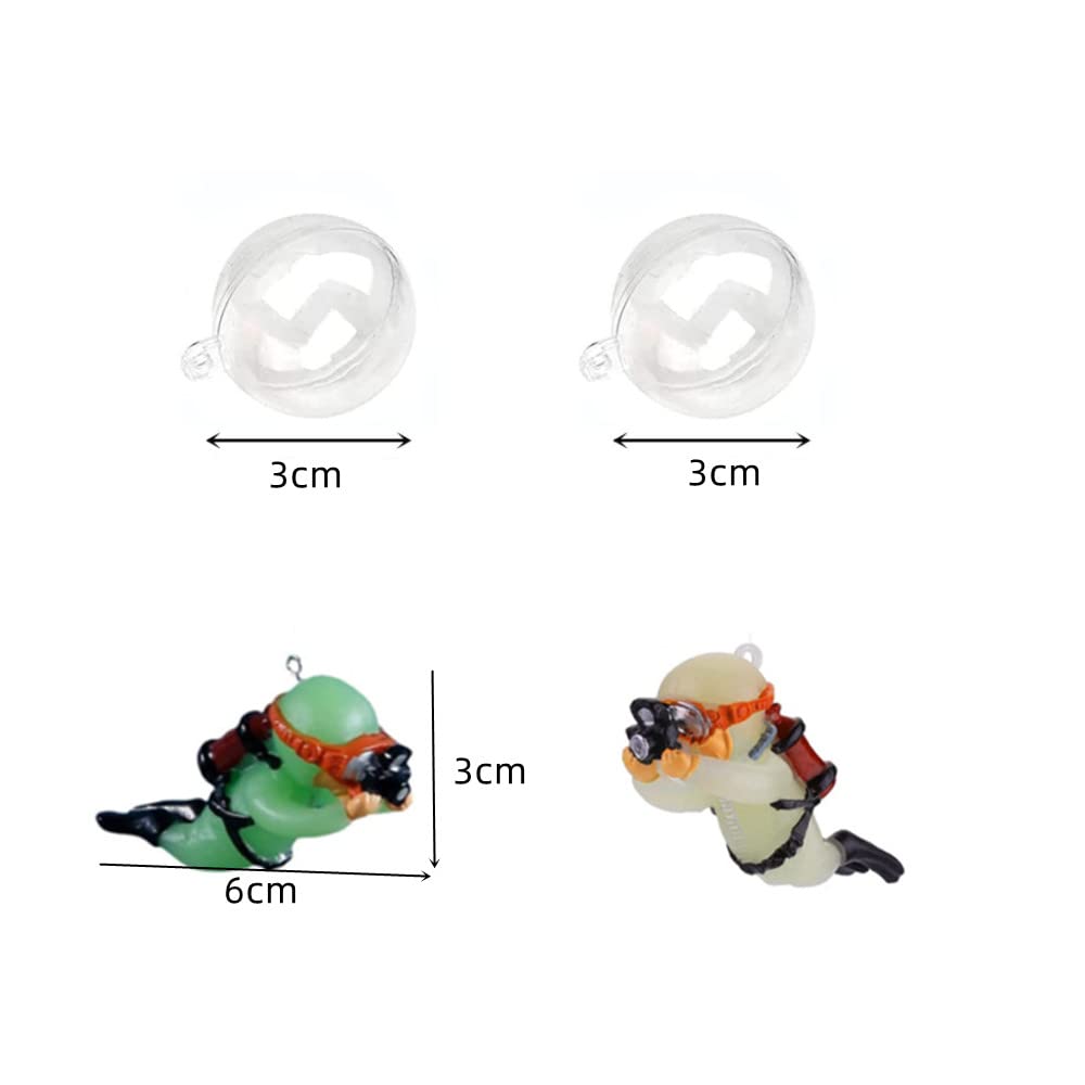 Lot de 5 décorations d'aquarium - Décoration d'aquarium - Méduses artificielles - Décoration d'aquarium - Poissons - Jouet - Accessoire de paysage pour aquarium et aquarium