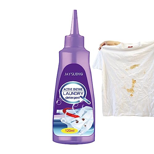 Removedor De Manchas De Roupas - Removedor De Manchas De Lavanderia Com Enzimas Ativas | Detergente