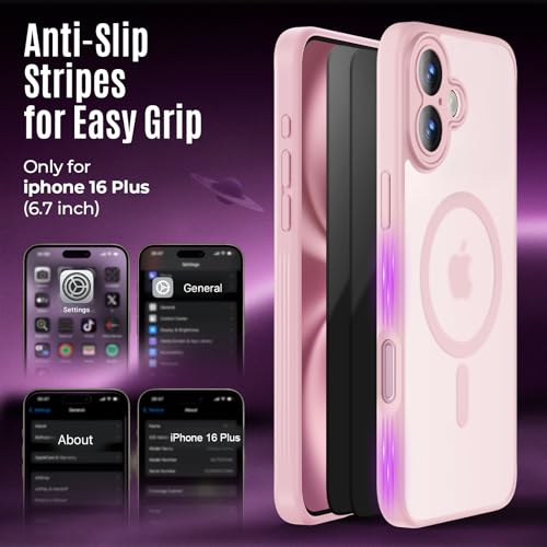 Image of Symcele Designed for iPhone 16 Plus Case, Pink