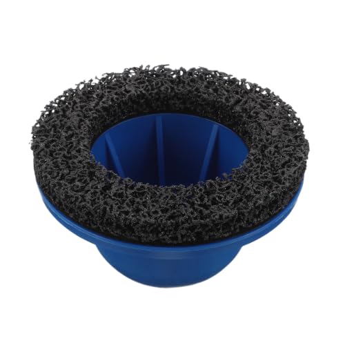 Cepillo de Alambre Azul para Amoladora y Pulido de Llantas