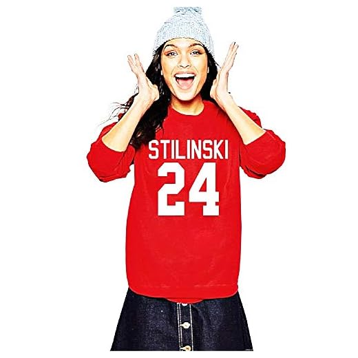 Inception Pro Infinite Sudadera Stilinski Sudadera Mujer - Mujer - Mujer - niña - 24 - cumpleaños - Idea de Regalo Original Unisex - Rojo - Navidad - Talla l