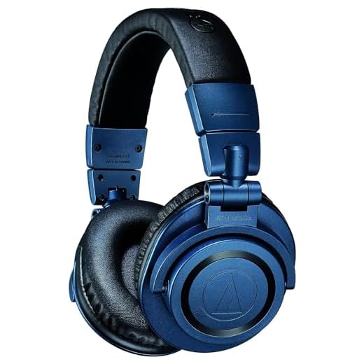 Audio-Technica M50xBT2DS Cuffie Senza Fili Blue Scuro