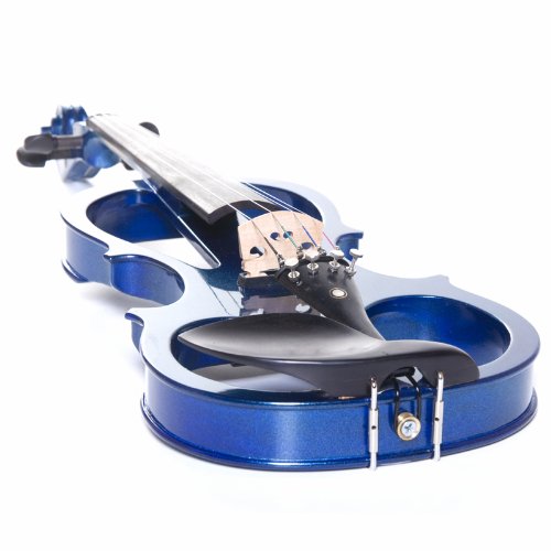 Cecilio 3/4CEVN-1BL Cevn-1Bl Style 1 Silent Electric Solid Wood Violin thumb #3